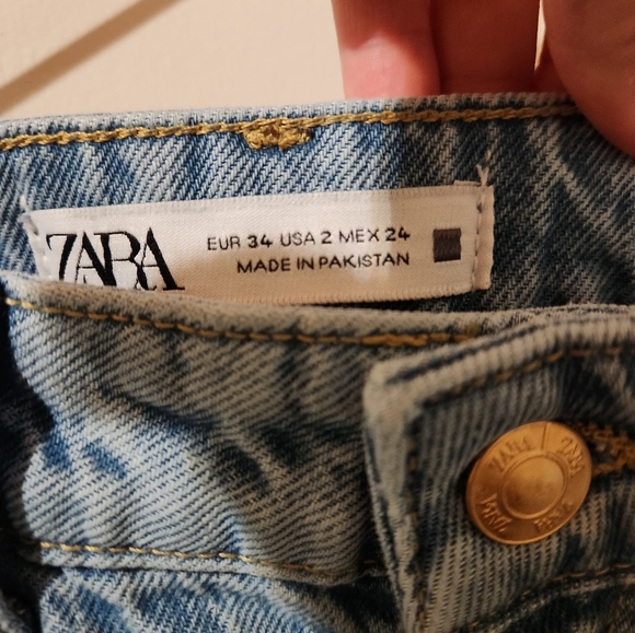 BNWT Zara Mom Jeans - Picture 7 of 8